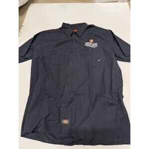Griffin Claw Brewing Co Dickies Utility Workwear Button Front Brand Shirt XL